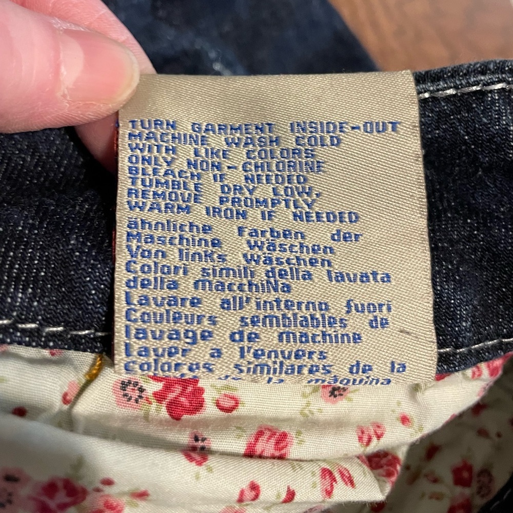 Seven7 Limited Edition premium dark wash denim jeans plus sz 20 - Picture 12 of 15